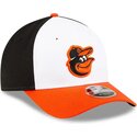 mutsid-kumer-oranz-snapback-9forty-m-crown-player-replica-baltimore-orioles-mlb-new-era