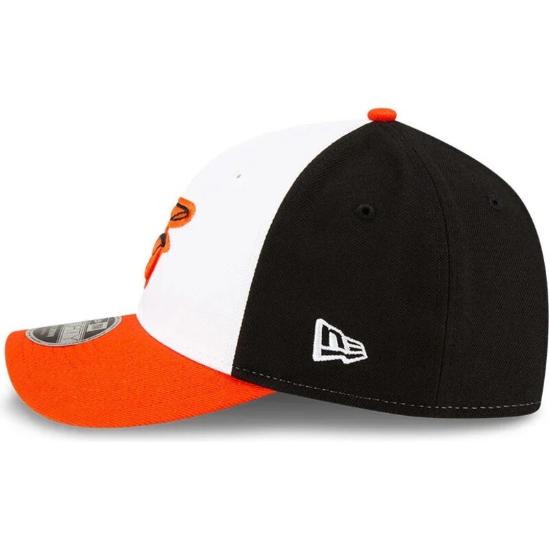 mutsid-kumer-oranz-snapback-9forty-m-crown-player-replica-baltimore-orioles-mlb-new-era