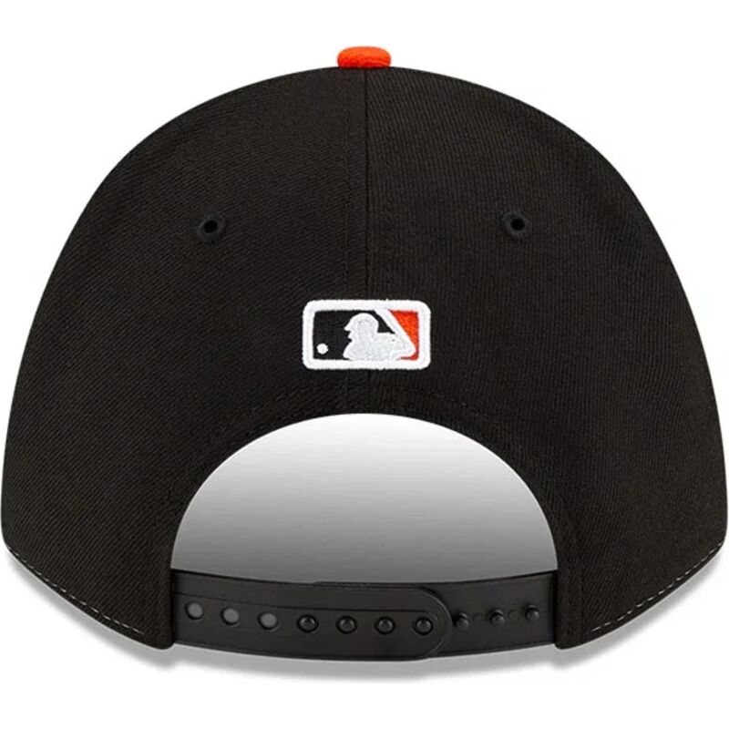 mutsid-kumer-oranz-snapback-9forty-m-crown-player-replica-baltimore-orioles-mlb-new-era