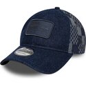 mutsid-kumer-meresinine-reguleeritav-9twenty-patterned-denim-red-bull-racing-formula-1-new-era