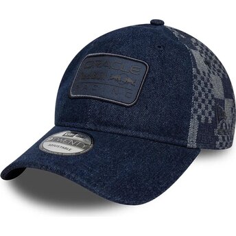 Mütsid kumer meresinine reguleeritav 9TWENTY Patterned Denim Red Bull Racing Formula 1 New Era