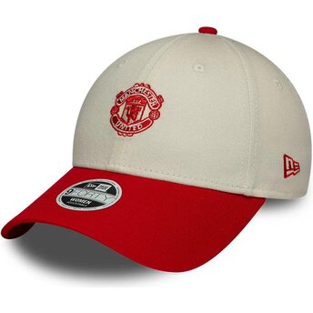 Mütsid kumer beež reguleeritav 9FORTY Contrast Manchester United Football Club Premier League New Era