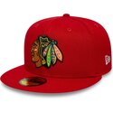 mutsid-lame-punane-liibuv-59fifty-basic-chicago-blackhawks-nhl-new-era