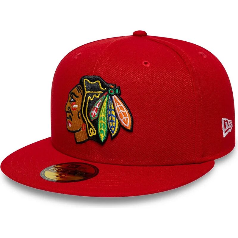 mutsid-lame-punane-liibuv-59fifty-basic-chicago-blackhawks-nhl-new-era