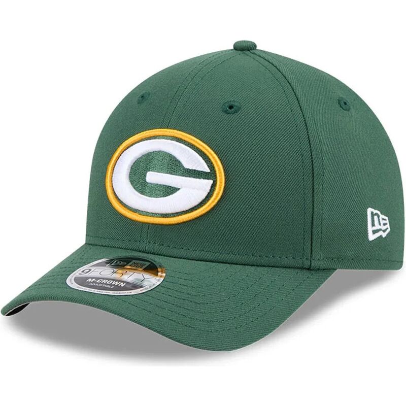 mutsid-kumer-roheline-snapback-9forty-m-crown-team-green-bay-packers-nfl-new-era