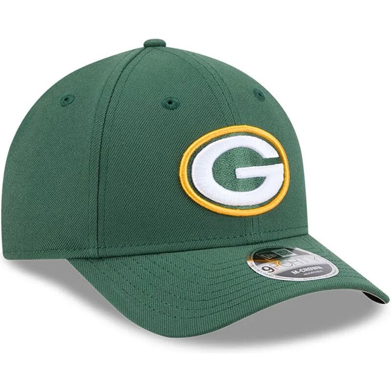 mutsid-kumer-roheline-snapback-9forty-m-crown-team-green-bay-packers-nfl-new-era