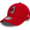 mutsid-kumer-punane-reguleeritav-lastele-9forty-core-ac-milan-serie-a-new-era