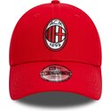 mutsid-kumer-punane-reguleeritav-lastele-9forty-core-ac-milan-serie-a-new-era