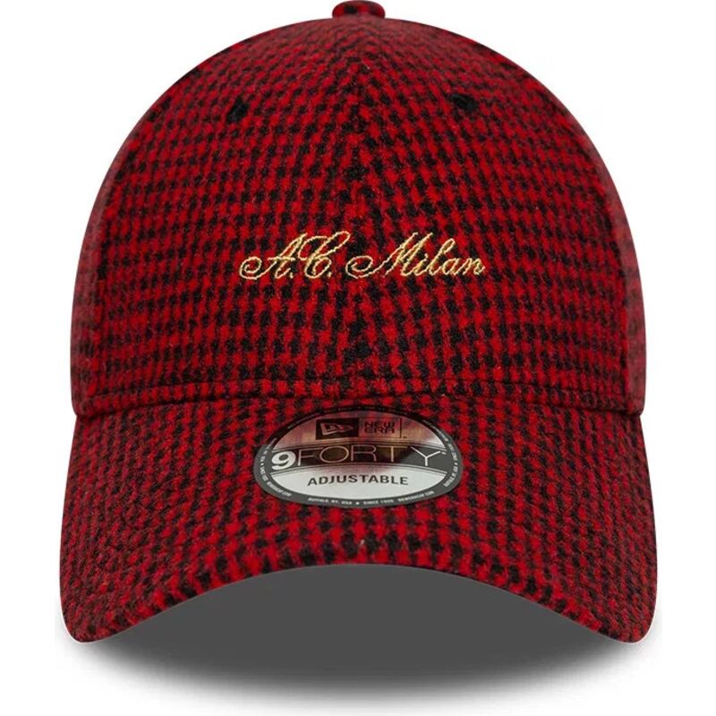 mutsid-kumer-punane-reguleeritav-9forty-houndstooth-ac-milan-serie-a-new-era