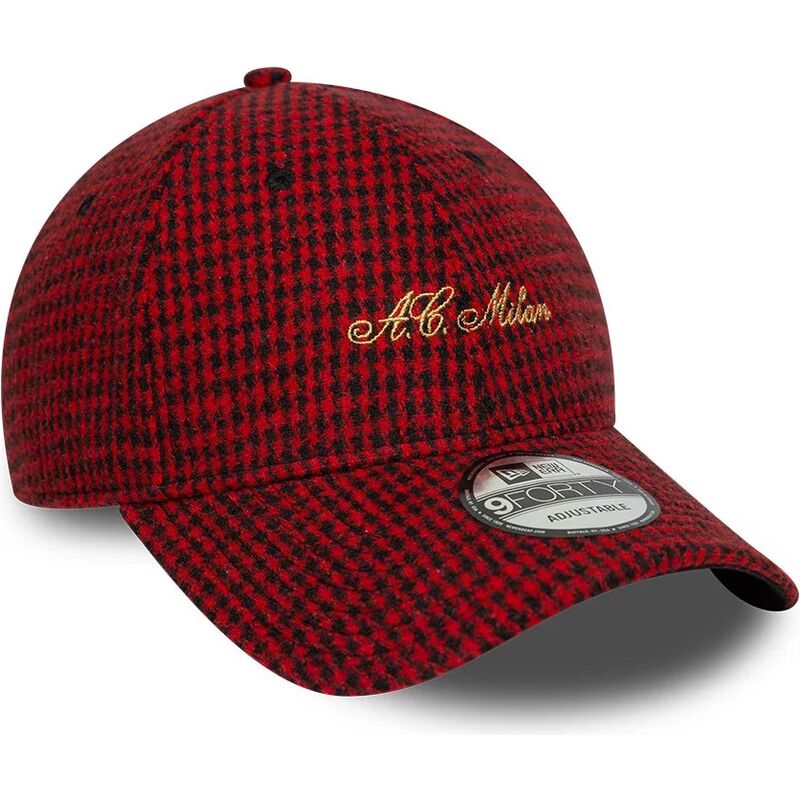 mutsid-kumer-punane-reguleeritav-9forty-houndstooth-ac-milan-serie-a-new-era