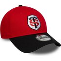 mutsid-kumer-punane-snapback-9forty-team-stade-toulousain-top-14-new-era