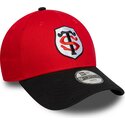 mutsid-kumer-punane-snapback-lastele-9forty-team-stade-toulousain-top-14-new-era