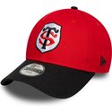 mutsid-kumer-punane-snapback-lastele-9forty-team-stade-toulousain-top-14-new-era