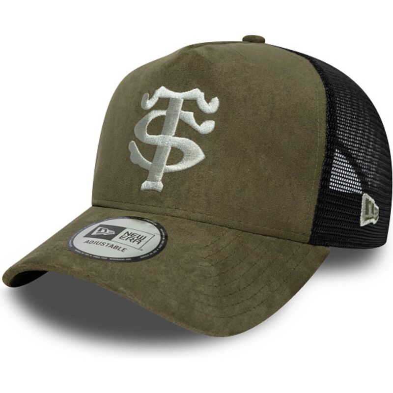 mutsid-kumer-roheline-snapback-e-frame-faux-suede-stade-toulousain-top-14-new-era