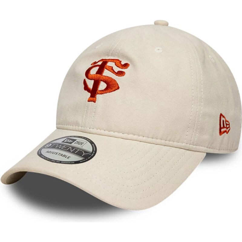 mutsid-kumer-beez-reguleeritav-9twenty-faux-suede-stade-toulousain-top-14-new-era