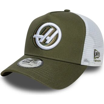 Mütsid kumer roheline snapback A Frame Seasonal Haas F1 Team Formula 1 New Era