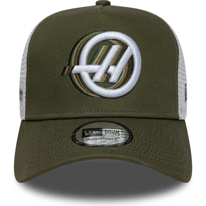 mutsid-kumer-roheline-snapback-a-frame-seasonal-haas-f1-team-formula-1-new-era