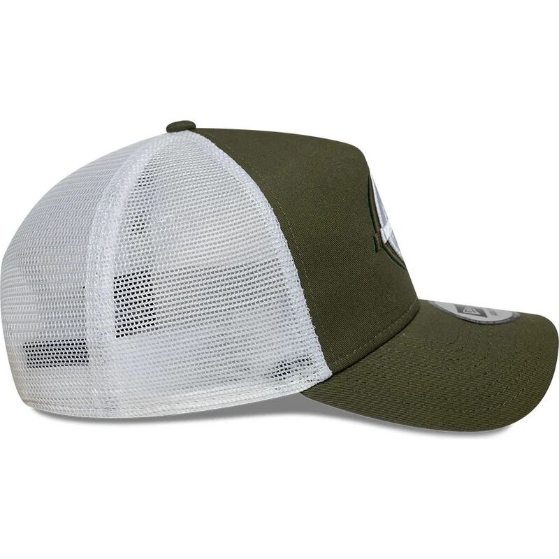 mutsid-kumer-roheline-snapback-a-frame-seasonal-haas-f1-team-formula-1-new-era