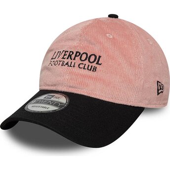 Mütsid kumer roosa reguleeritav 9TWENTY Cord Liverpool Football Club Premier League New Era