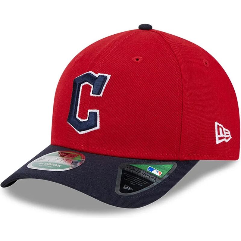mutsid-kumer-punane-snapback-9forty-m-crown-player-replica-cleveland-guardians-mlb-new-era