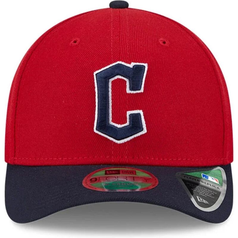 mutsid-kumer-punane-snapback-9forty-m-crown-player-replica-cleveland-guardians-mlb-new-era