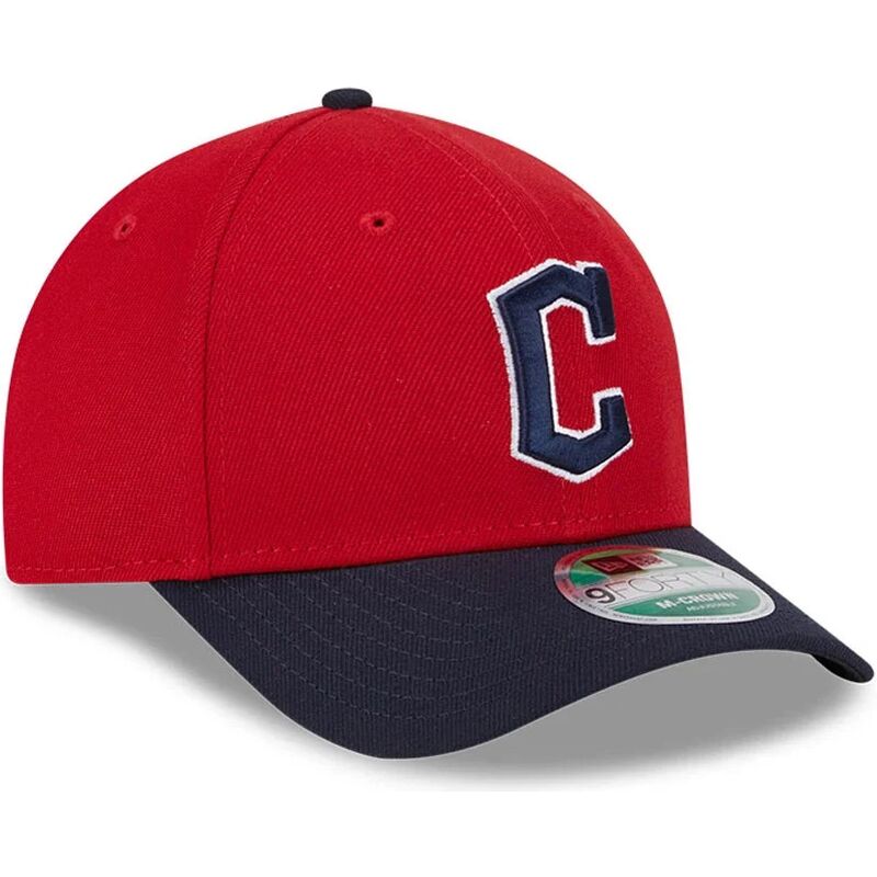 mutsid-kumer-punane-snapback-9forty-m-crown-player-replica-cleveland-guardians-mlb-new-era