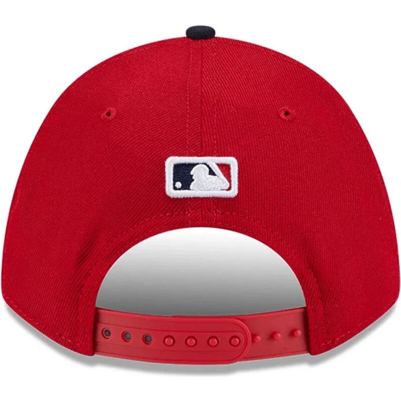 mutsid-kumer-punane-snapback-9forty-m-crown-player-replica-cleveland-guardians-mlb-new-era