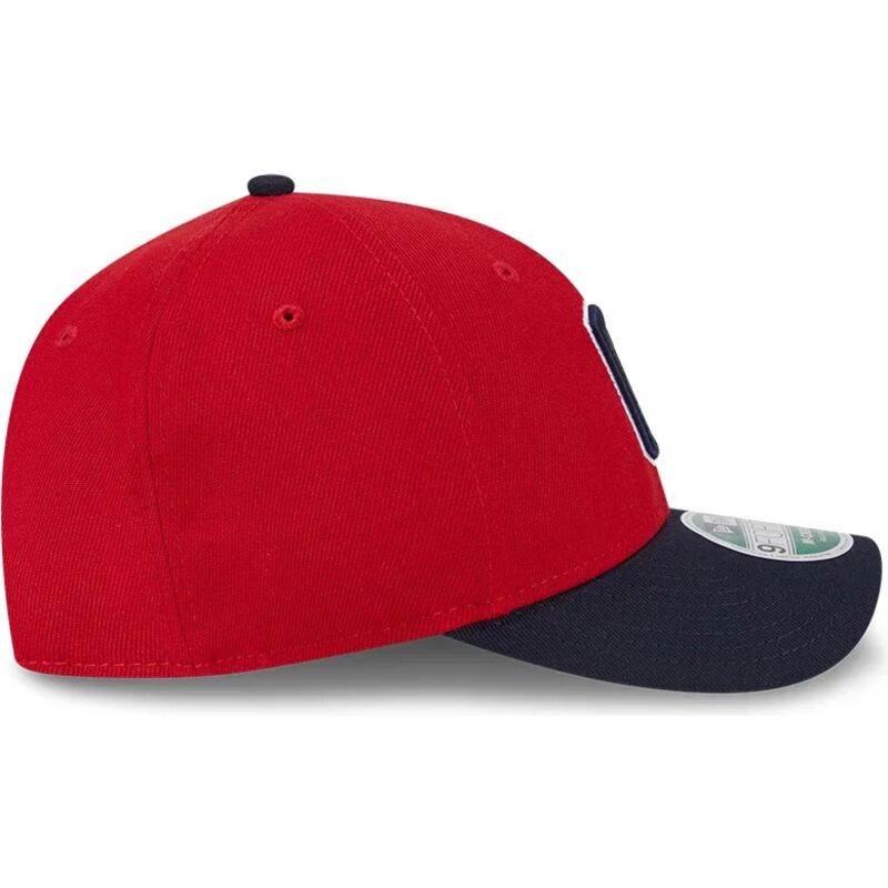 mutsid-kumer-punane-snapback-9forty-m-crown-player-replica-cleveland-guardians-mlb-new-era