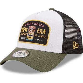 Mütsid kumer roheline snapback A Frame Location Icon Hawaii New Era