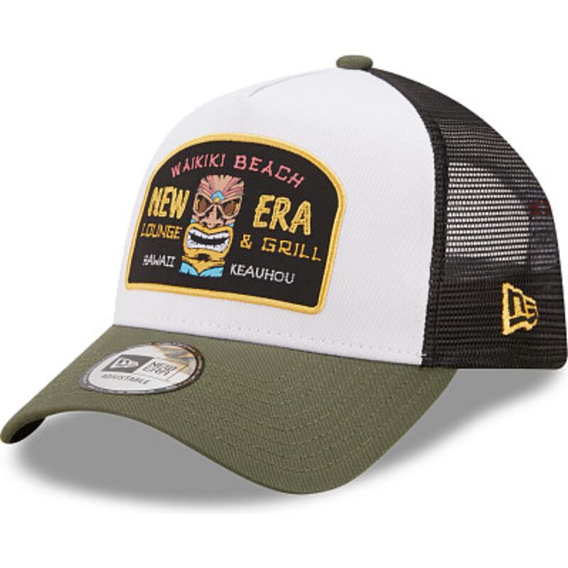 mutsid-kumer-roheline-snapback-a-frame-location-icon-hawaii-new-era