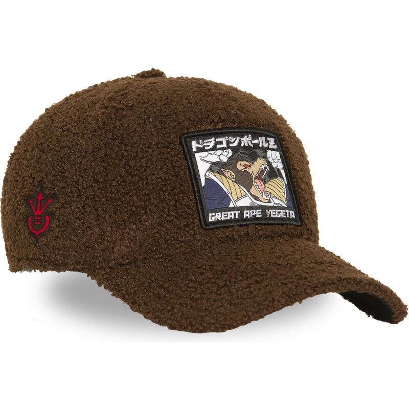 mutsid-kumer-pruun-snapback-great-ape-dbz12-she-vegeta-dragon-ball-capslab