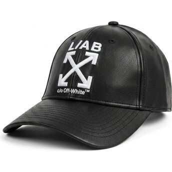 Mütsid kumer must reguleeritav Clamp Arrows PU Leather L/AB c/o Off-White™