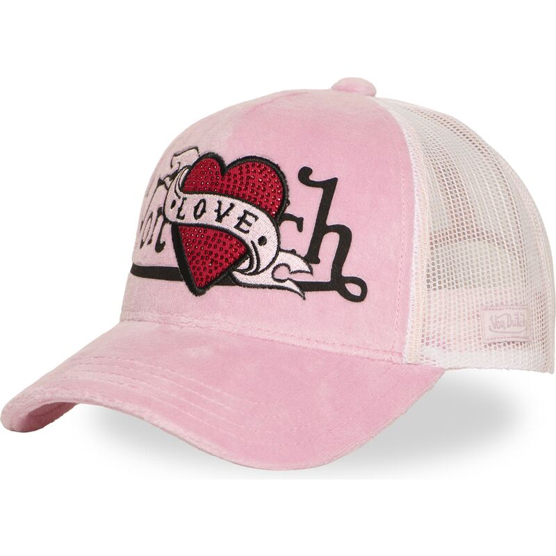 mutsid-kumer-roosa-snapback-love-p-von-dutch