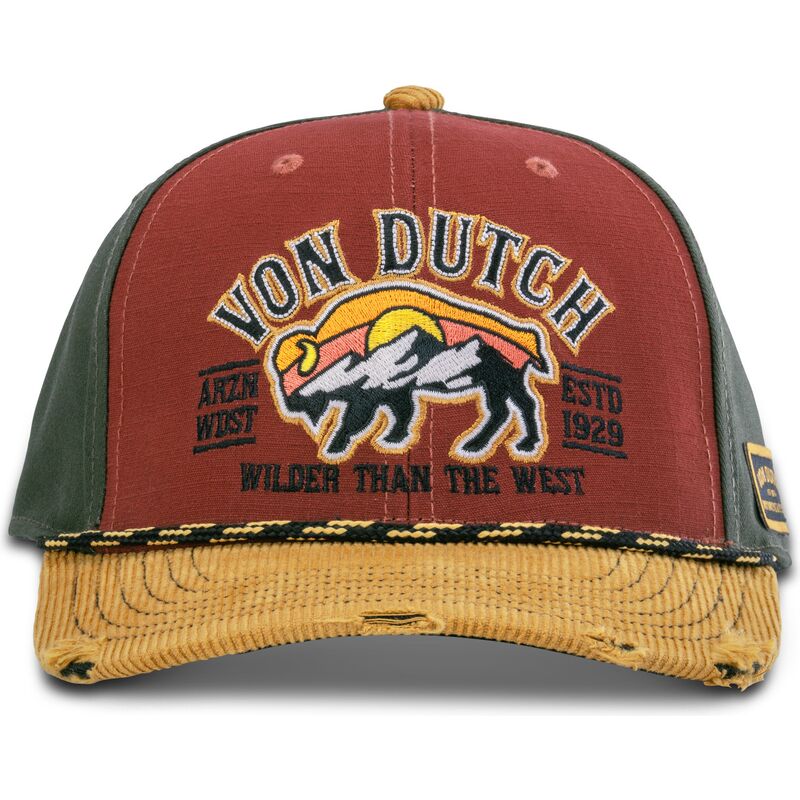 mutsid-kumer-punane-snapback-sem15-von-dutch