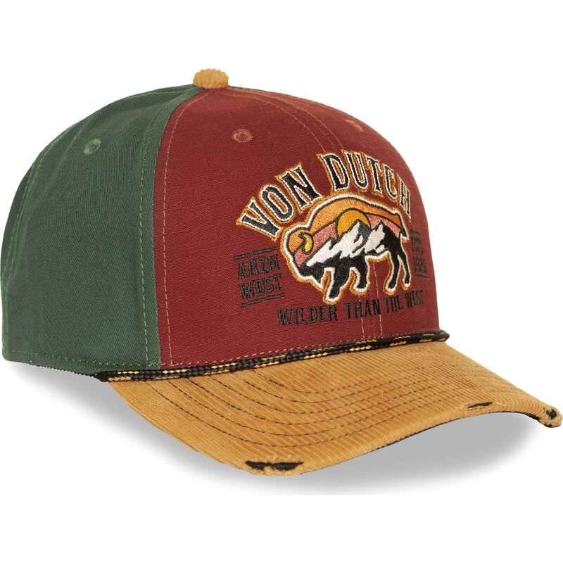 mutsid-kumer-punane-snapback-sem15-von-dutch