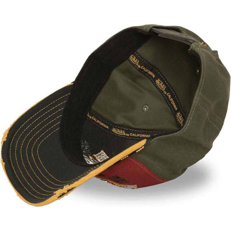 mutsid-kumer-punane-snapback-sem15-von-dutch