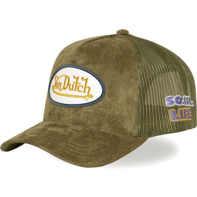 mutsid-kumer-roheline-snapback-fur15-von-dutch
