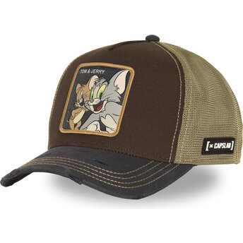 Mütsid kumer pruun snapback TAJ9 JAT Tom ja Jerry Looney Tunes Capslab