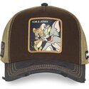 mutsid-kumer-pruun-snapback-taj9-jat-tom-ja-jerry-looney-tunes-capslab