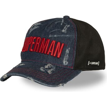 Mütsid kumer meresinine snapback DC12 BLUE Superman DC Comics Capslab