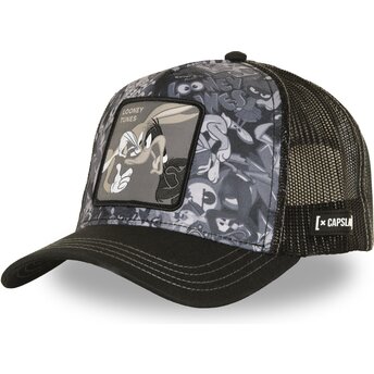 Mütsid kumer must snapback LOO14 DUO Bugs Bunny ja Daffy Duck Looney Tunes Capslab