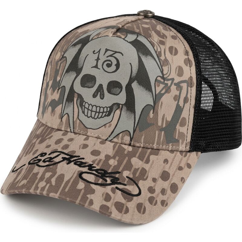 mutsid-kumer-hall-snapback-13-skull-ed-hardy