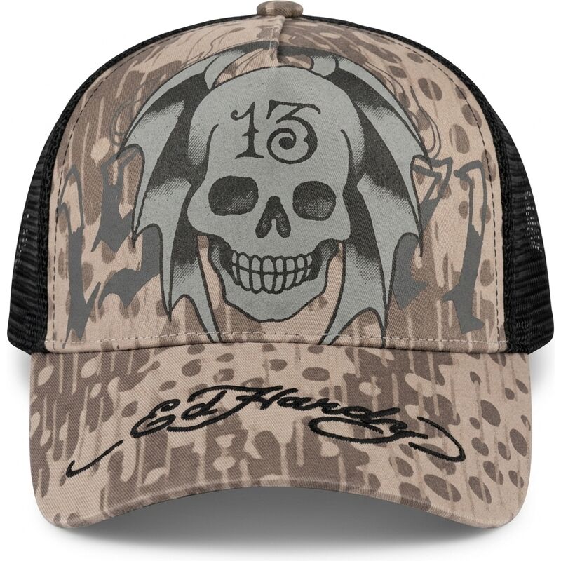 mutsid-kumer-hall-snapback-13-skull-ed-hardy