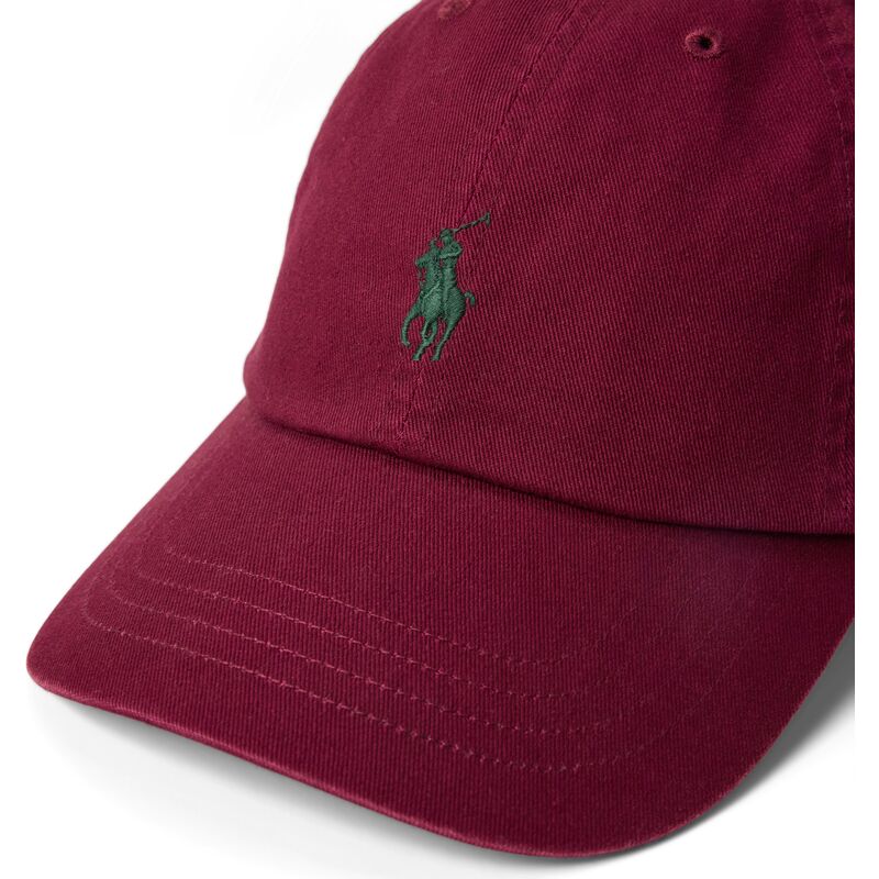 mutsid-kumer-punane-reguleeritav-cotton-chino-classic-sport-polo-ralph-lauren