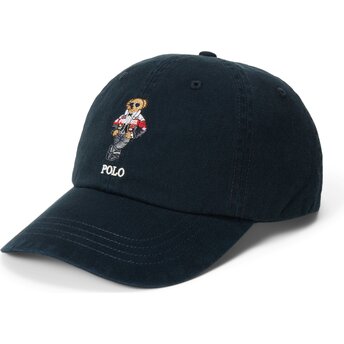 Mütsid kumer must reguleeritav Woven Bear Polo Ralph Lauren