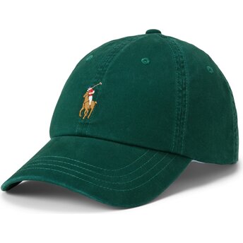 Mütsid kumer roheline reguleeritav Classic Sport College Green Polo Ralph Lauren