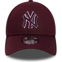 mutsid-kumer-punane-reguleeritav-9forty-team-outline-new-york-yankees-mlb-new-era