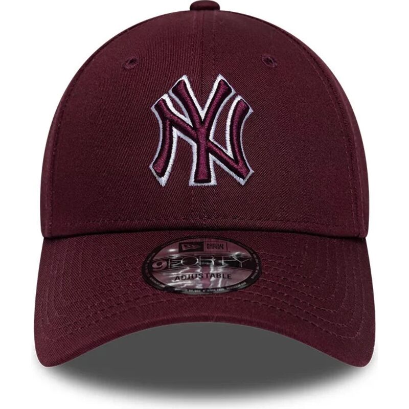 mutsid-kumer-punane-reguleeritav-9forty-team-outline-new-york-yankees-mlb-new-era