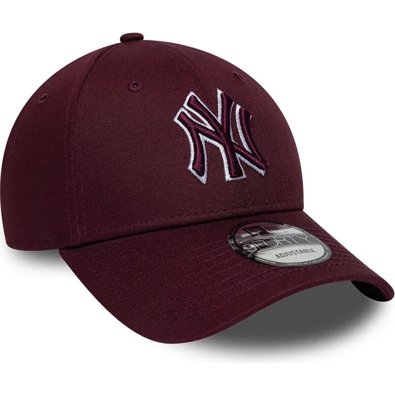 mutsid-kumer-punane-reguleeritav-9forty-team-outline-new-york-yankees-mlb-new-era