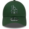 mutsid-kumer-roheline-reguleeritav-9forty-team-outline-los-angeles-dodgers-mlb-new-era